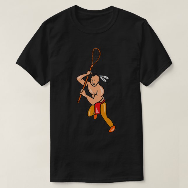 Native American Lacrosse Essential TShirt Classic (Design devant)