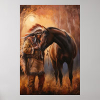 Native American Print, Value Poster Paper (Matte)