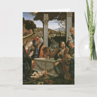 Nativité - carte de fin de année de Domenico