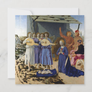 NATIVITÉ DE JÉSUS, ANGES de PIERO DELLA FRANCESCA