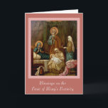 Nativité de St Anne Joachim de carte de Vierge<br><div class="desc">Belle image de la nativité (naissance) de Vierge Marie béni
Septembre 8
St Anne et St Joachim sont ses parents aimés.</div>