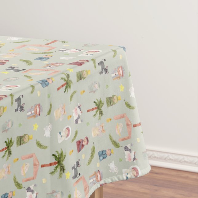 Nativité Noël sage nappe (In Situ)