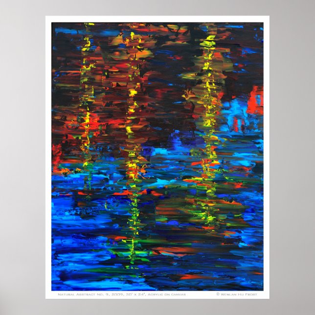 Natural Abstract Poster (Devant)