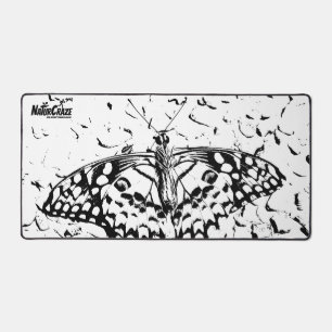 NaturCraze B&W Posé Retour Papillon de bureau Mat