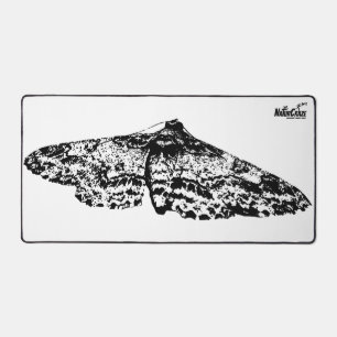 NaturCraze Noir et Blanc Moth Desk Mat