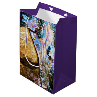Nature abstraite eau douce moyen sac cadeau