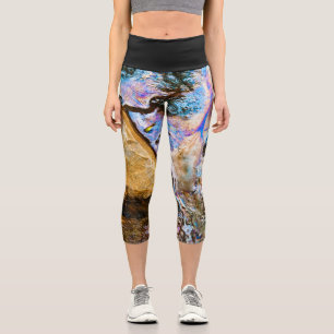 nature abstraite eau immergée capri leggings