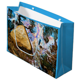 nature abstraite toujours eau grand sac cadeau
