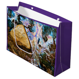 nature abstraite toujours eau grand sac cadeau