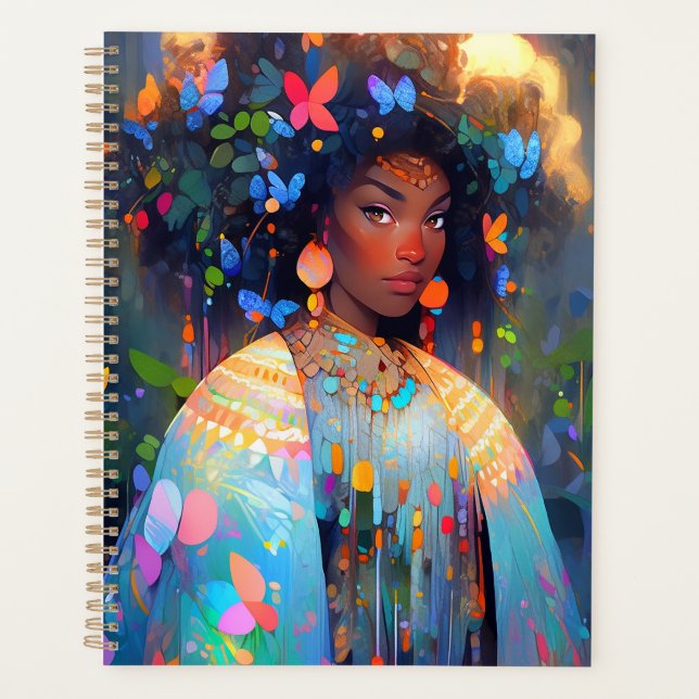 Nature Déesse Imaginaire afro-américain Art (Devant)
