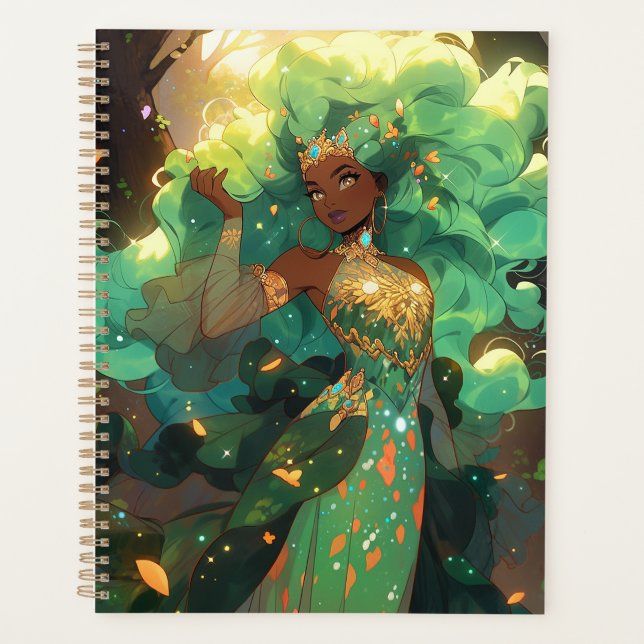Nature Déesse Imaginaire afro-américain Art (Devant)