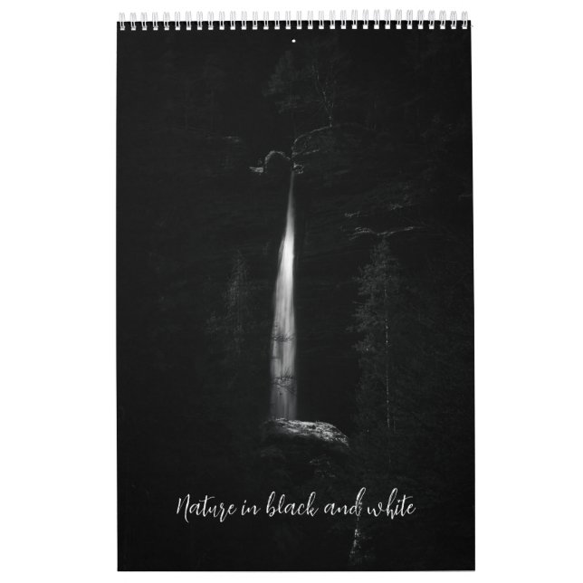 Nature en noir et blanc calendrier photo v3 (Protection)
