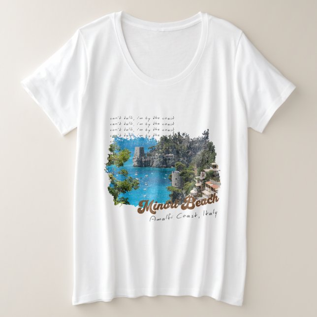 Nature et vacances Ciel bleu et plage Blanc (Design devant)
