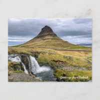 Nature islandaise - Carte postale