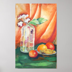Nature morte aquarelle – Fruit décoration murale