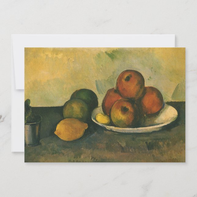Nature morte aux pommes de Paul Cezanne (Devant)