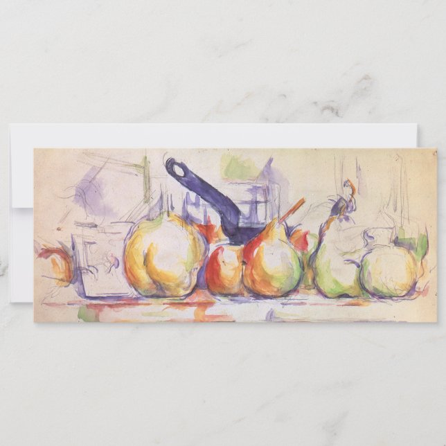 Nature morte avec casserole de Paul Cezanne (Devant)