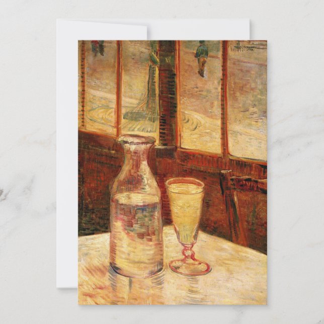 Nature morte avec de l'absinthe de Vincent van Gog (Devant)