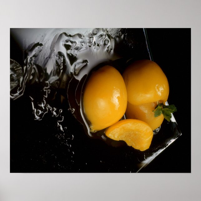 nature morte de fruits affiche Noir (Devant)