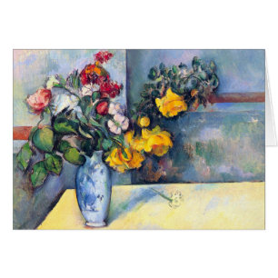 Nature morte Fleurs dans un vase de Paul Cezanne