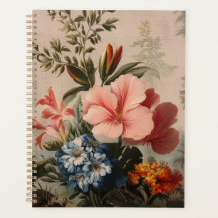 Nature morte florale vintage avec fleurs tropicale