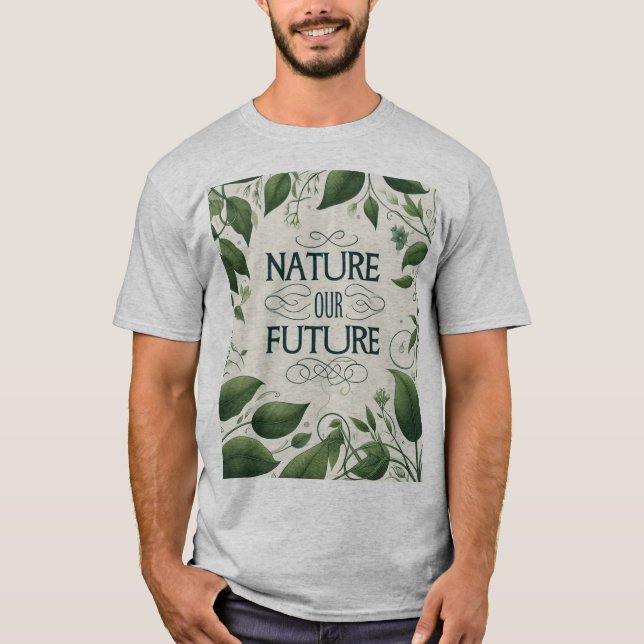Nature Notre futur T-shirt design (Devant)