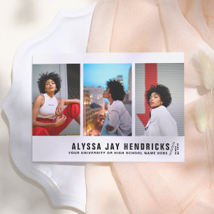 Naturel Bold 3 Faire-part de diplôme photo