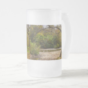 Natures Cercle Verre Frosted Bière Mug
