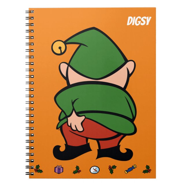 Naughty Elves Carnet de Noël (Devant)