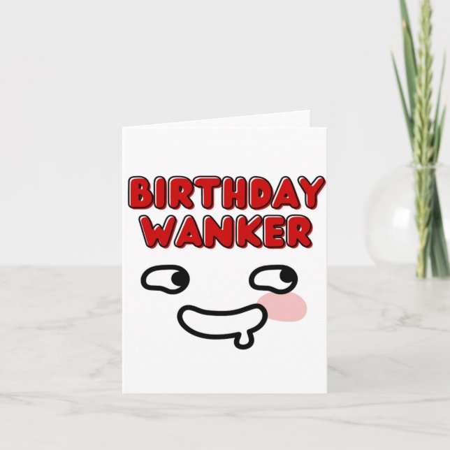 Naughty Funny Carte d'anniversaire (Devant)