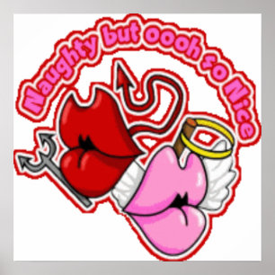 Naughty Mais Oh So Nice - Poster