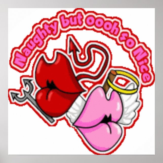 Naughty Mais Oh So Nice - Poster (Devant)