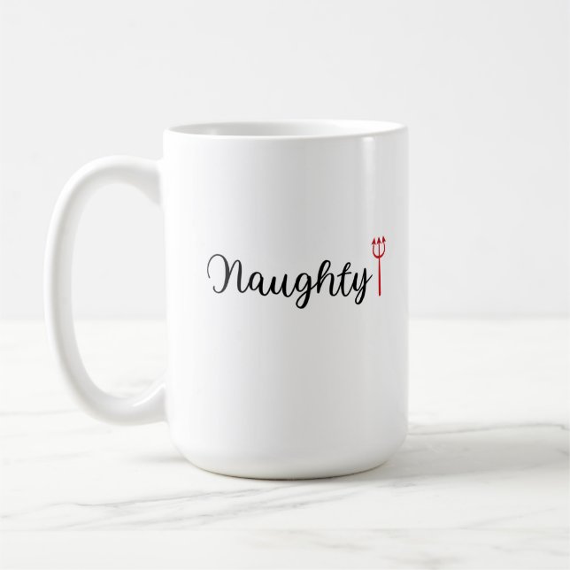 Naughty Mug - Collection Naughty & Nice (Gauche)