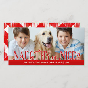 Naughty ou Nice ? Simplicité dans la carte Red Hol