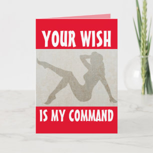 NAUGHTY VALENTINE'S DAY HUSBAND LUI GROS CARTES