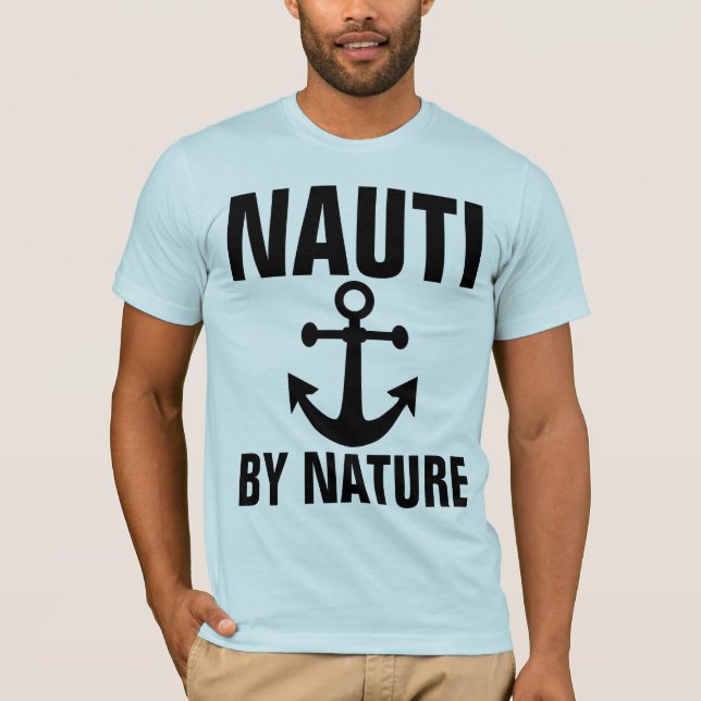 NAUTI PAR NATURE T-shirts NAUTIQUES (Devant)