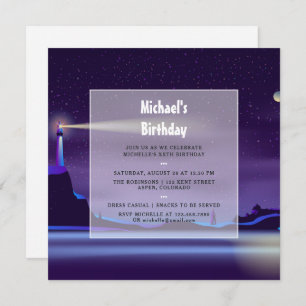 Nautical Birthday Party Invitation