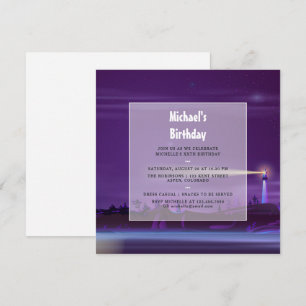 Nautical Birthday Party Invitation