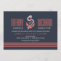 Nautical Chic Wedding Invitations
