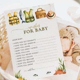 Nautical Little Fisherman Wives for Baby Card