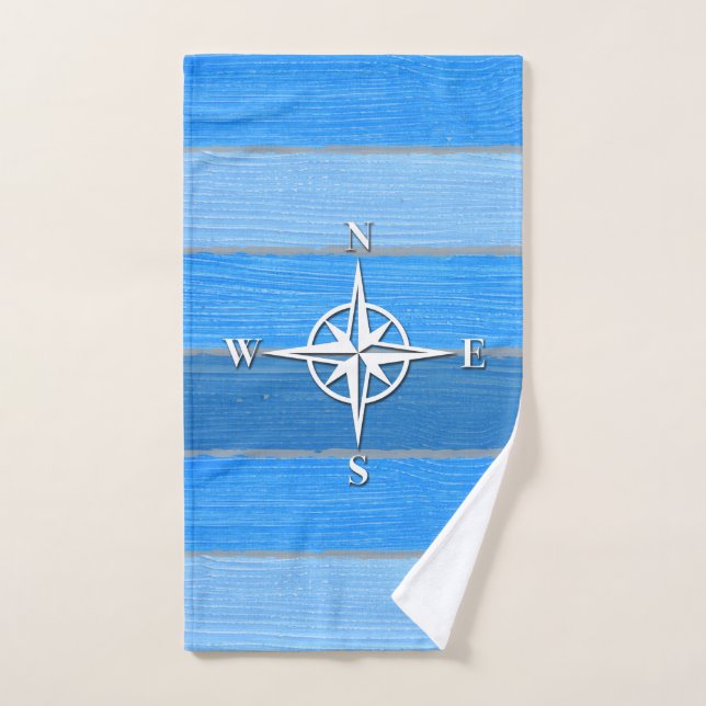 Nautical themed design (Serviette à main)
