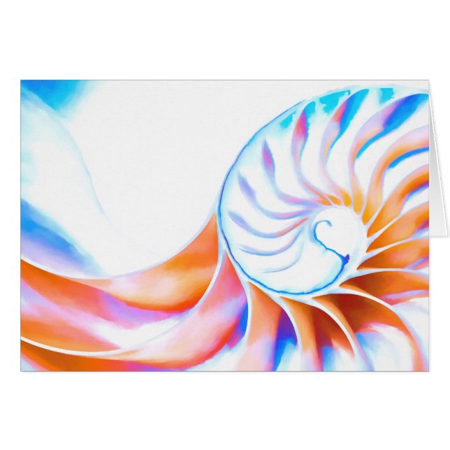 Nautilus coloré (Devant horizontal)