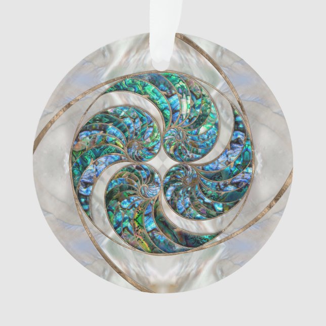 Nautilus Shell - Abalone and Pearl (devant)