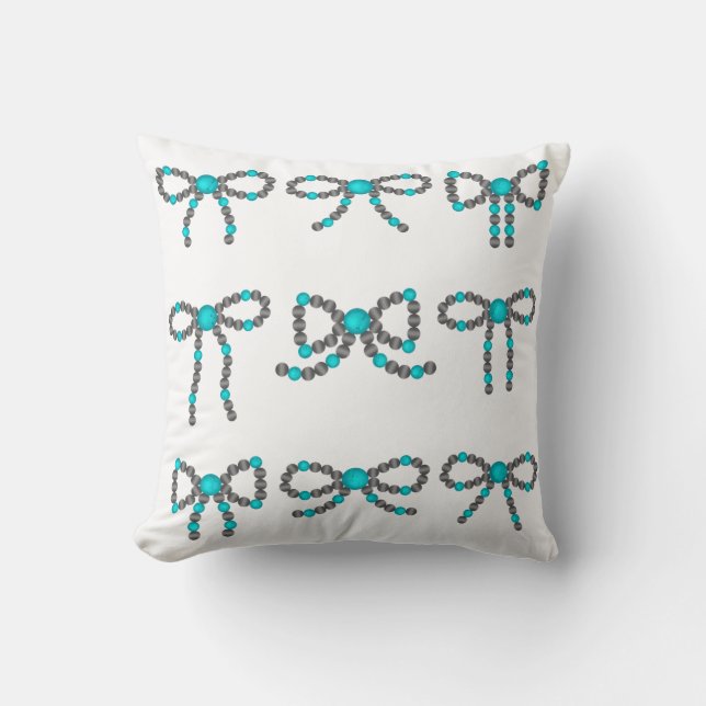 Navajo Pearl Bow Coussin (Recto)