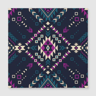 Navajo tribal foncé, géométrique vintage.