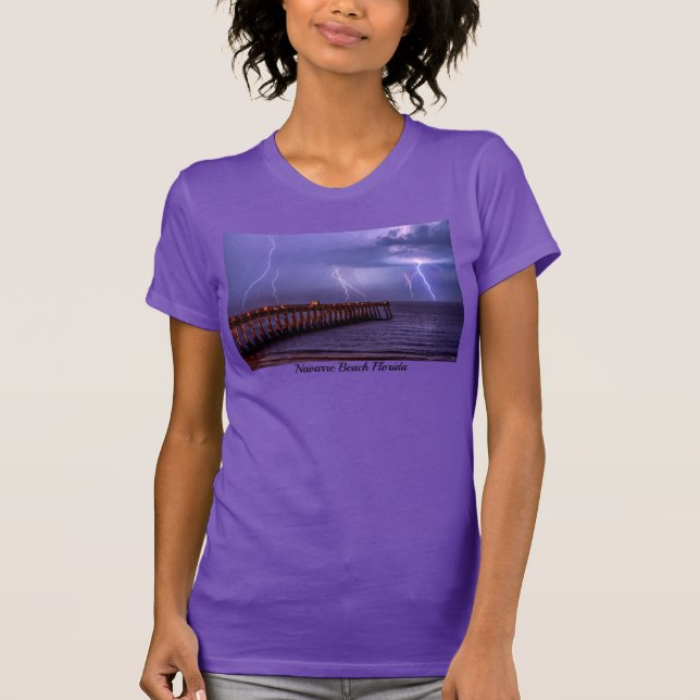 Navarre Floride Éclair T-shirt orage (Devant)