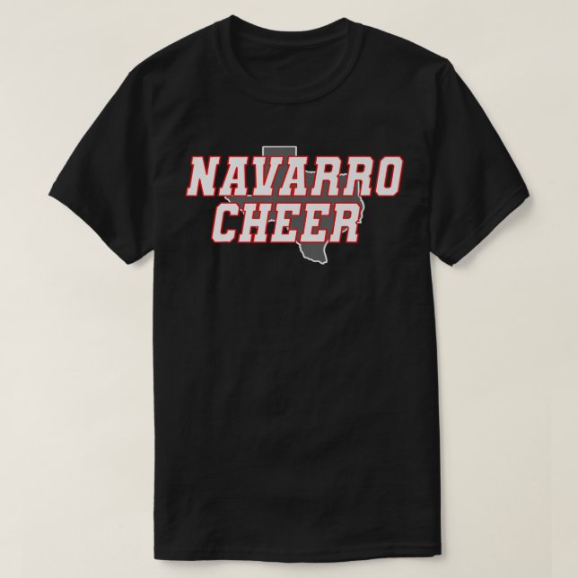Navarro Cheer Texas Logo Premium TShirt (Design devant)
