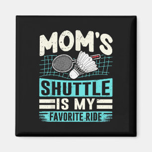 Navette Badminton Moms - Enfants Aimant Mère