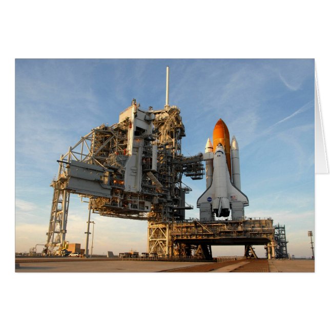 Navette spatiale Atlantis (STS-122) - rampe de lan (Devant horizontal)