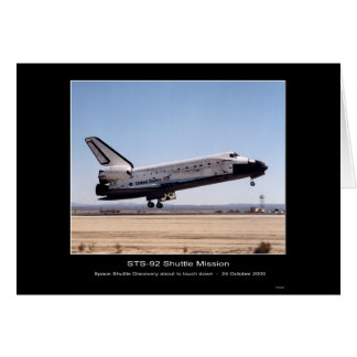 Navette spatiale NASA Discovery Landing-STS-92 Shu